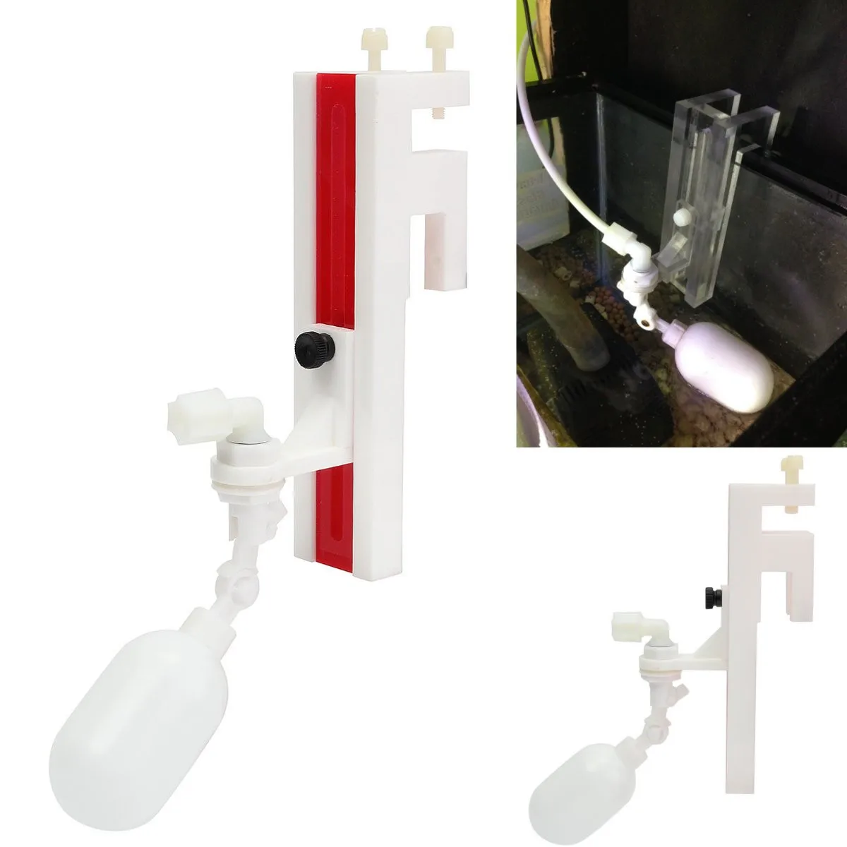 

Auto Water Filler Top Off System Water Level Controller Aquarium ATO Sytem Shut Float Valve Sump Aquarium Reverse Osmosis