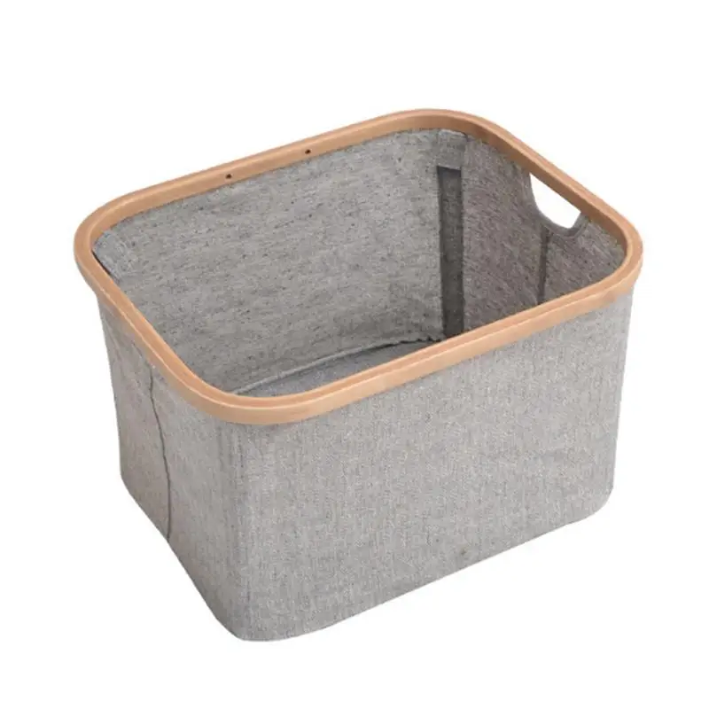 سلة الغسيل القابلة للطي برميل خشبي المحمولة قماش الملابس لعب سلة التخزين للطي صندوق تخزين الغسيل المنظم سلة الغسيل القابلة للطي برميل خشبي المحمولة قماش الملابس لعب سلة التخزين للطي صندوق تخزين الغسيل المنظم