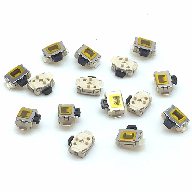 Оптовая продажа 10/50/200/500 шт. маленькая черепаха микро переключатель SMD 2 контакта