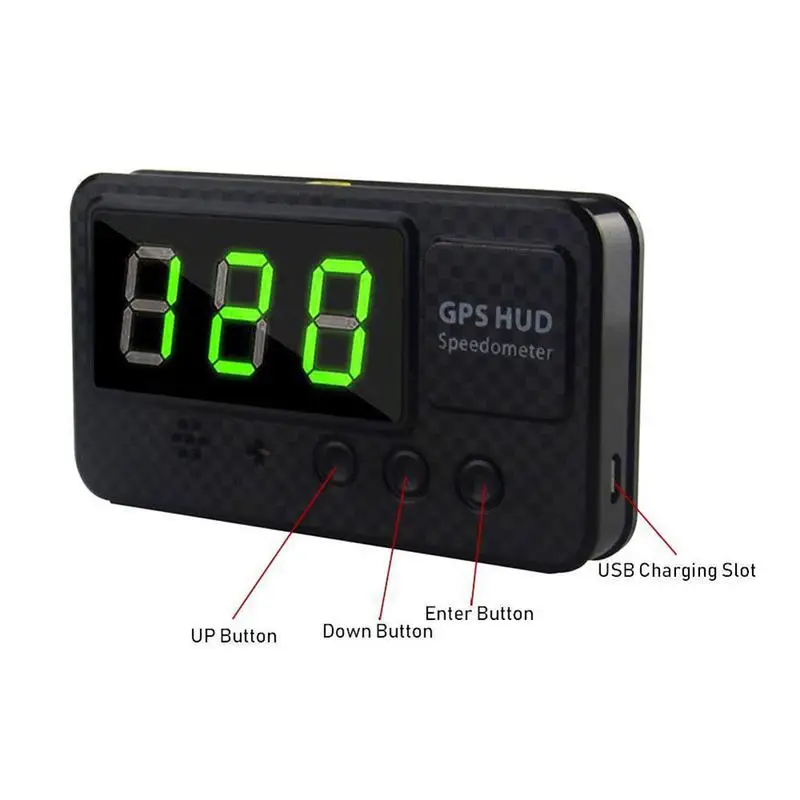 Новый C60S Автомобильный цифровой GPS Спидометр дисплей скорости км/ч MPH