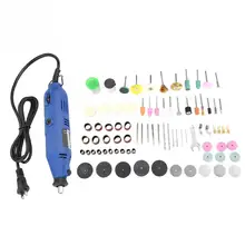 130 Вт переменная скорость вращения мини электрический сверлильный станок наборы вращающихся инструментов 110-230VAC