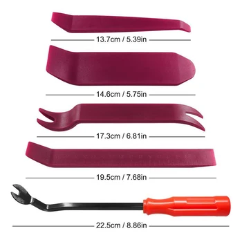 

5Pcs Multi-functional Car Panels Trim Removal Tools Door Panel Removal Tools