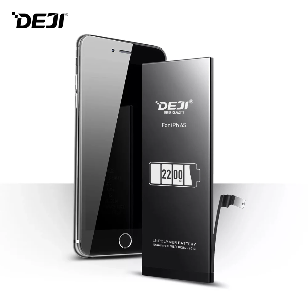 Deji Аккумулятор для iPhone 6s Apple iPhone 6s 2200 мАч Высокая реальная емкость литий-полимерная батарея с инструментами для Apple iPhone 6s аккумуляторов