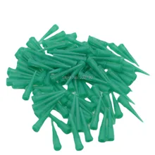 100 шт. 18 г конический наконечник выдача жидкости иглы 18 г клейкая жидкость дозатор игл пасты герметики силиконы пасты TT советы