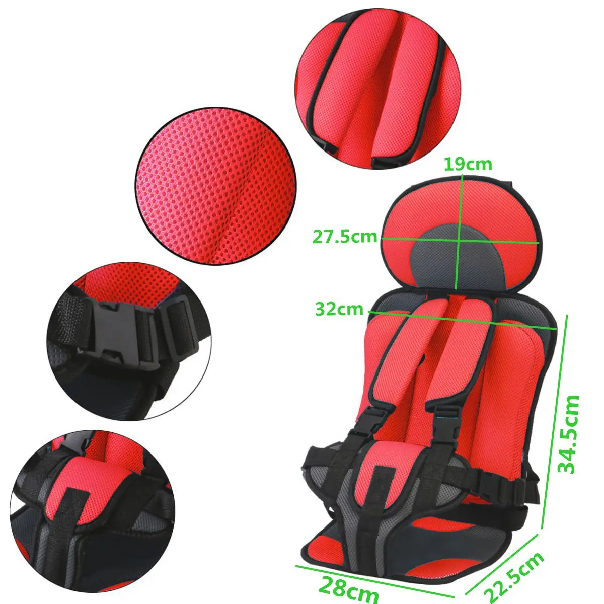 3~12 year old kids Safe Seat Portable Baby Safety Seat Children's Chairs Updated Version Thickening Sponge Kids Child Car Seats 3~12 year old kids Safe Seat Portable Baby Safety Seat Children's Chairs Updated Version Thickening Sponge Kids Child Car Seats