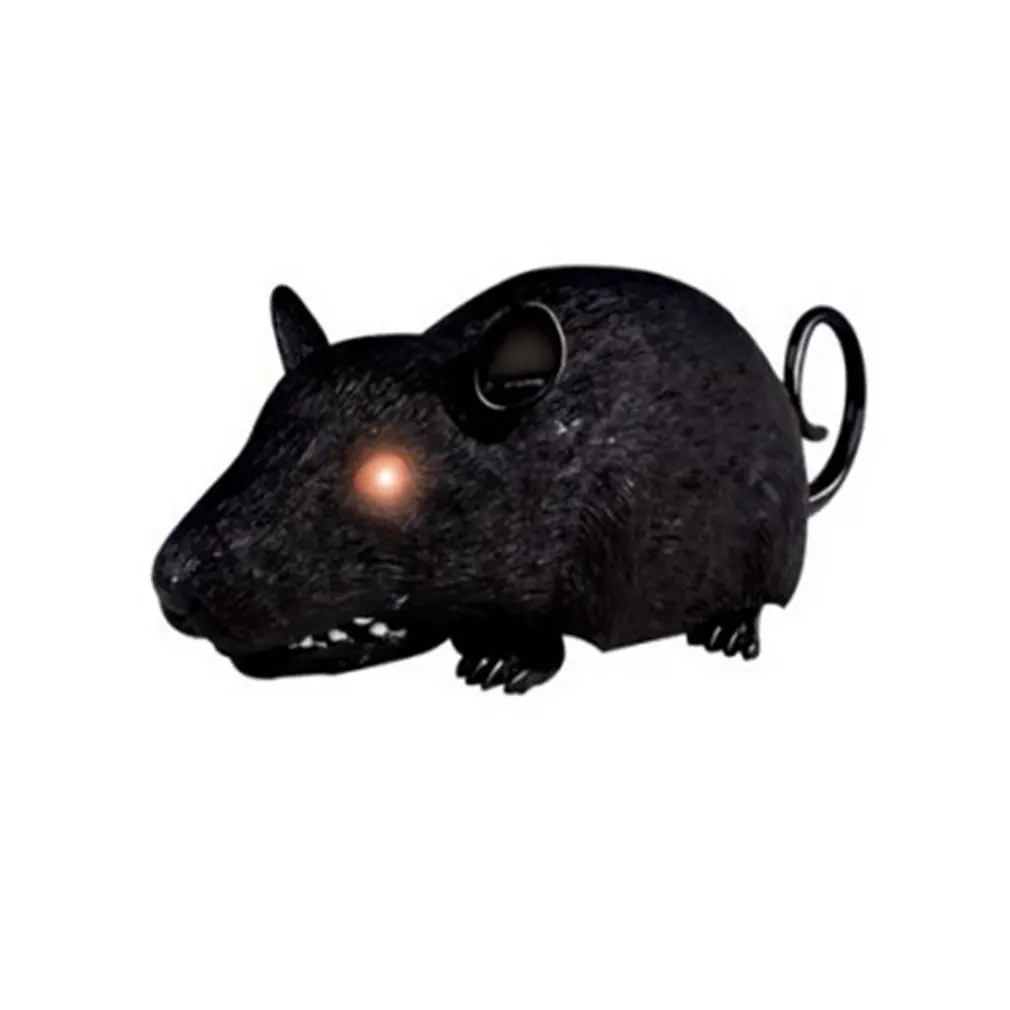 

Creative Infrared Remote Control Mouse Lifelike Remote Control Mouse Long Range Chargeable Mouse Toy Newly