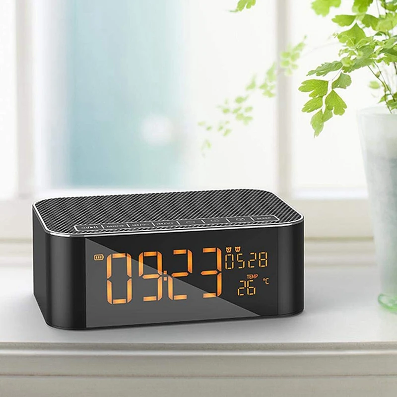 Dido Bluetooth динамик аудио сабвуфер будильник fm радио Tf карта (Dy32)|Портативные