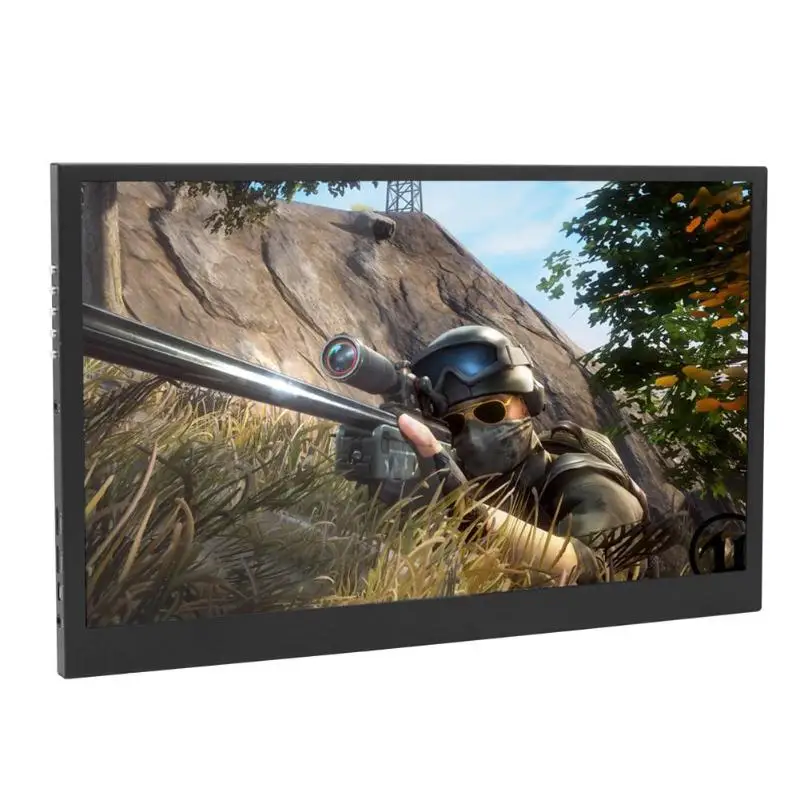 

11.6 Inch LCD Dislpay Multi-Screen 1920x1080 1080P Portable HDMI Monitor for PS3 PS4 PC Laptop US Plug Power Adapter Display