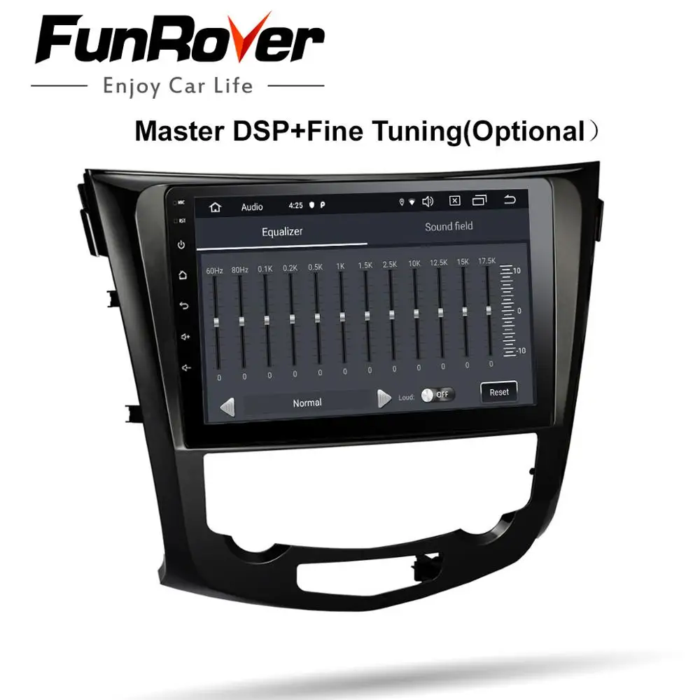 Clearance FUNROVER android 9.0 2.5D+IPS car dvd multimedia player For Nissan X-Trail 2014 2015 2016 2017 2018 radio gps navigation stereo 3