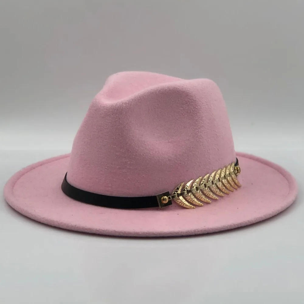 Шерстяная шляпа Fedora Hawkins фетровая шляпка широкими полями дамы фетровой Chapeu Feminino шляпа Для женщин Для мужчин Джаз церкви Крестный отец шляпы сомбреро