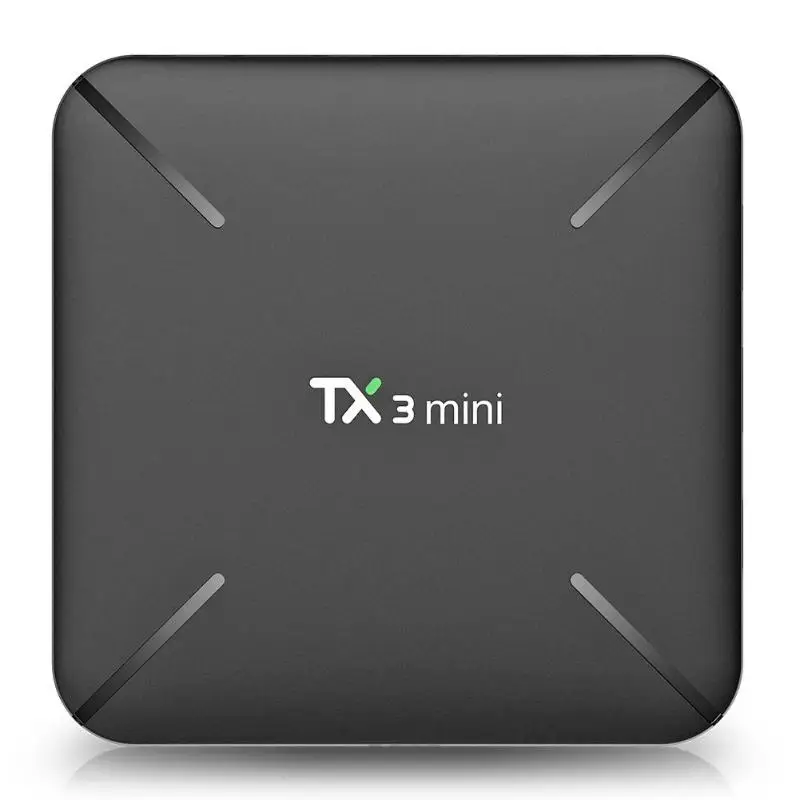 TX3 Мини Android 7,1 Смарт ТВ коробка 1+ 8 Гб Amlogic S905W 4 ядра WiFi 4 K H.265 компьютерной приставки к телевизору Media Player