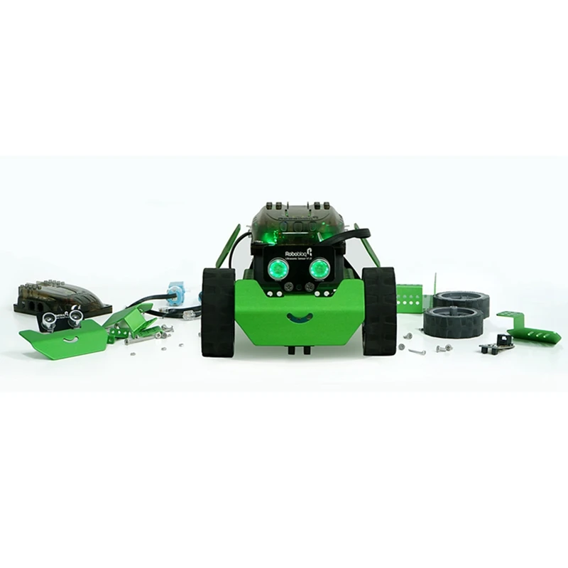 Robobloq Q-Scout DIY Smart RC Robot Car Programmable Tracking APP Control Robot Car Kit
