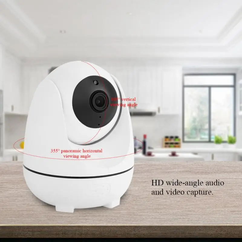 

360 Degree 1080P FHD Home Security Camera 200W Wifi Night Vision Security Camera System IR Smart Camera For Home Security Cam