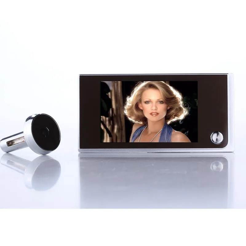 

High Quality Home Wireless Doorbell 3.5" LCD Display 1MP Security Door Smart Electronic Digital Door Viewer Peephole Door Eye