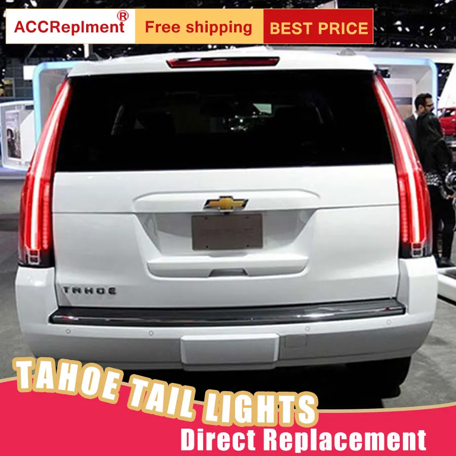 Автомобильный Стайлинг светодиодный задний фонарь для CHEVROLET TAHOE 2008 2017 задние