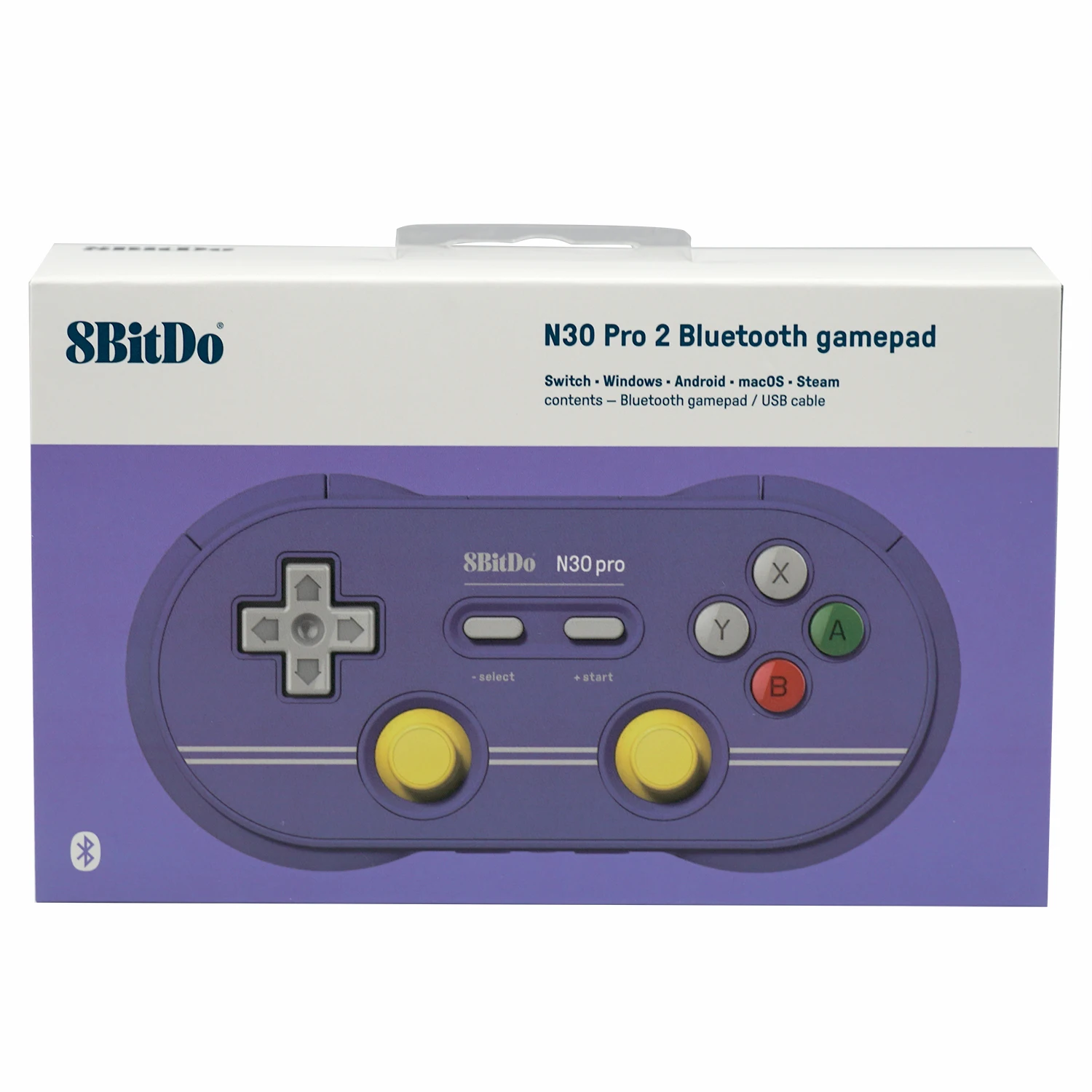 

8Bitdo N30 Pro 2 for Bluetooth Gamepad Controller For Windows/Android/macOS/Steam/Switch (C Edition/6 Edition/M /N Edition)