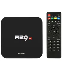 Docooler R39 Android ТВ приставка Смарт ТВ приставка RK3229 четырехъядерный UHD 4K 2GB16GB WiFi H.265 HD медиаплеер Android 8,1 для Android tv