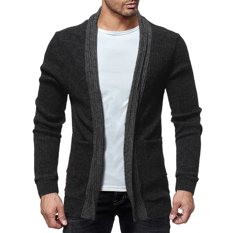 Mens Sweaters 2020 New Cardigan Men Fashion Solid Color