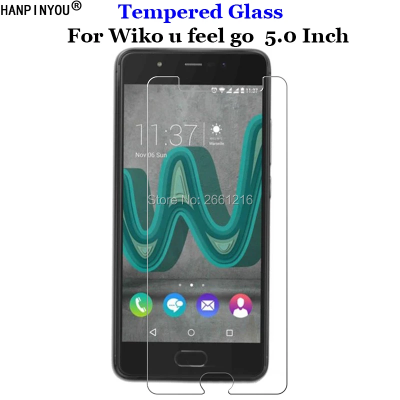 Для Wiko UFeel Go 5 0 &quotпереднее закаленное стекло 9H 2.5D Премиум Защитная пленка для