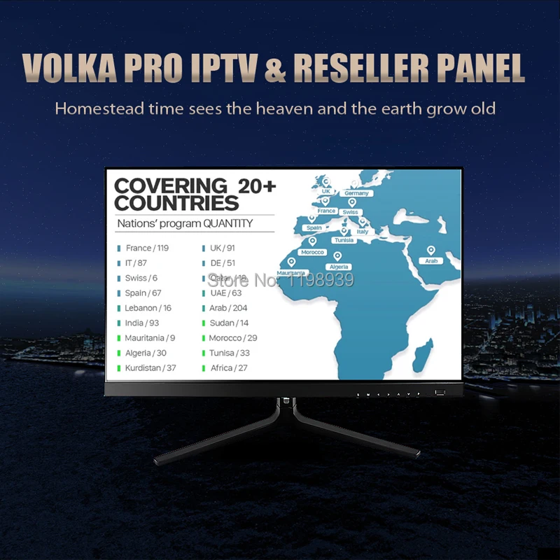  IPTV Subscription arabic french italian Europe iptv stream live tv code iptv smart pro stalker 7000