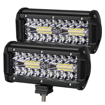 

LED Bar 7 inch LED Light Bar 3 Rows Work Light Combo Beam for Driving Offroad Boat Car Tractor Truck 4x4 SUV 12V 24V