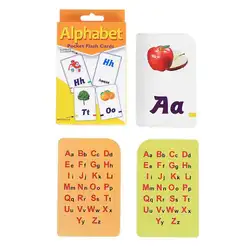 52 шт./кор. карточки с алфавитом покрытием бумажные игрушки для детей обучение игрушки раннего развития шаблон английской буквы обучения