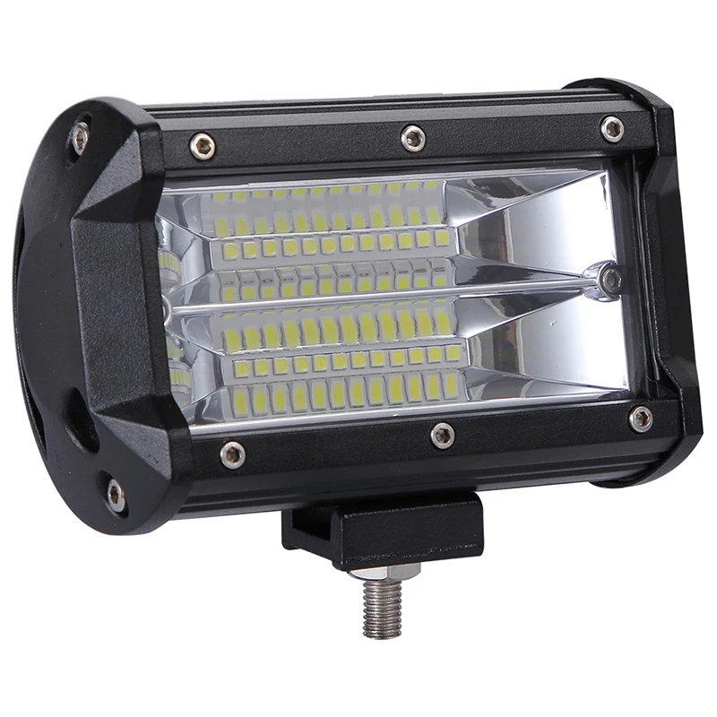 Tanie 5 Cal 240W dwurzędowe Flood Bar 24000 lumenów jazdy mgła Led Off światła drogowe dla ciężarówek Je ep Atv Utv Suv Boat Marine, 1Pc