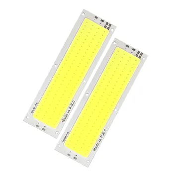 

12V 20W COB LED Bulb 120x36mm Strip 2000LM Chip Lamp 6500K Cold White DC12V for DIY Car Lights Work Lamps House Decor Lighting