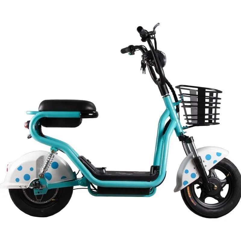 New Electric Motorcycle Scooter Two Wheels Electric Bicycle 14 Inch 350W 48V Electric Bicycle Bike For Adults