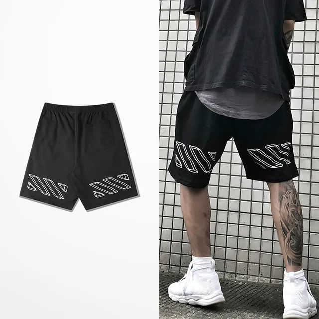 US $16.63 Fashion Europe And American Hip Hop Shorts Men Skateboard Hip Hop High Street Dance Shorts Male Kan