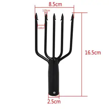 

Fishing Spear Gun Fishing Tools Stainless Steel Prong Harpoon Fish Fork Fishing Ice Breaker Accessory