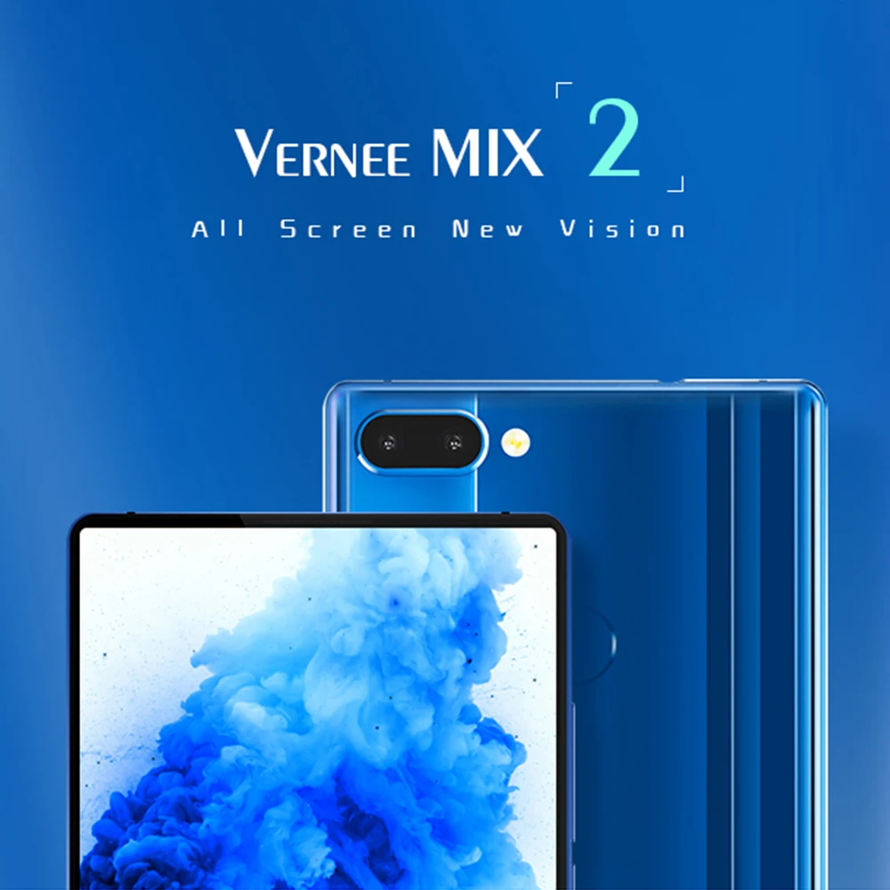 Vernee Mix 2 4G Мобильный телефон 6 0 &quotAndroid 7 Octa Core B + 13.0MP 5.0MP двойной камеры заднего