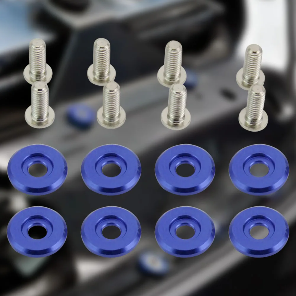 

High Quality 6mm Motorcycle Engine Nuts Bumper Bolts Fixers Screws Number Plate Car Fittings Fixings