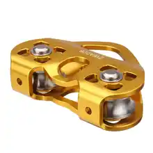Снаряжение для альпинизма Овальный ключ для ремонта объективов карабин с 30KN зиплайн кабель блок-ролик для троллеев алюминиевый сплав