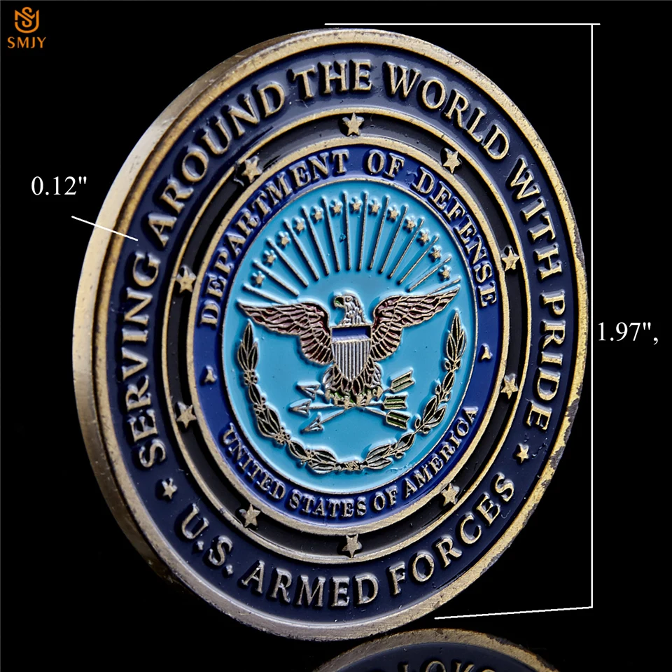 5 шт. американский военный флот USMC USAF USCG гордая Военная семейная служба по всему