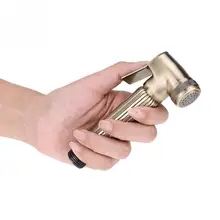 Portable Toilet Spray Bidets Faucet Shower Head Wall Mount Shower Toilet Bathroom Handheld Bidet Diaper Spray Sprayer Shattaf golden black bath shower set faucet in wall rainfall head bathroom shower mixer swivel spout toilet sprayer bidet shattaf head