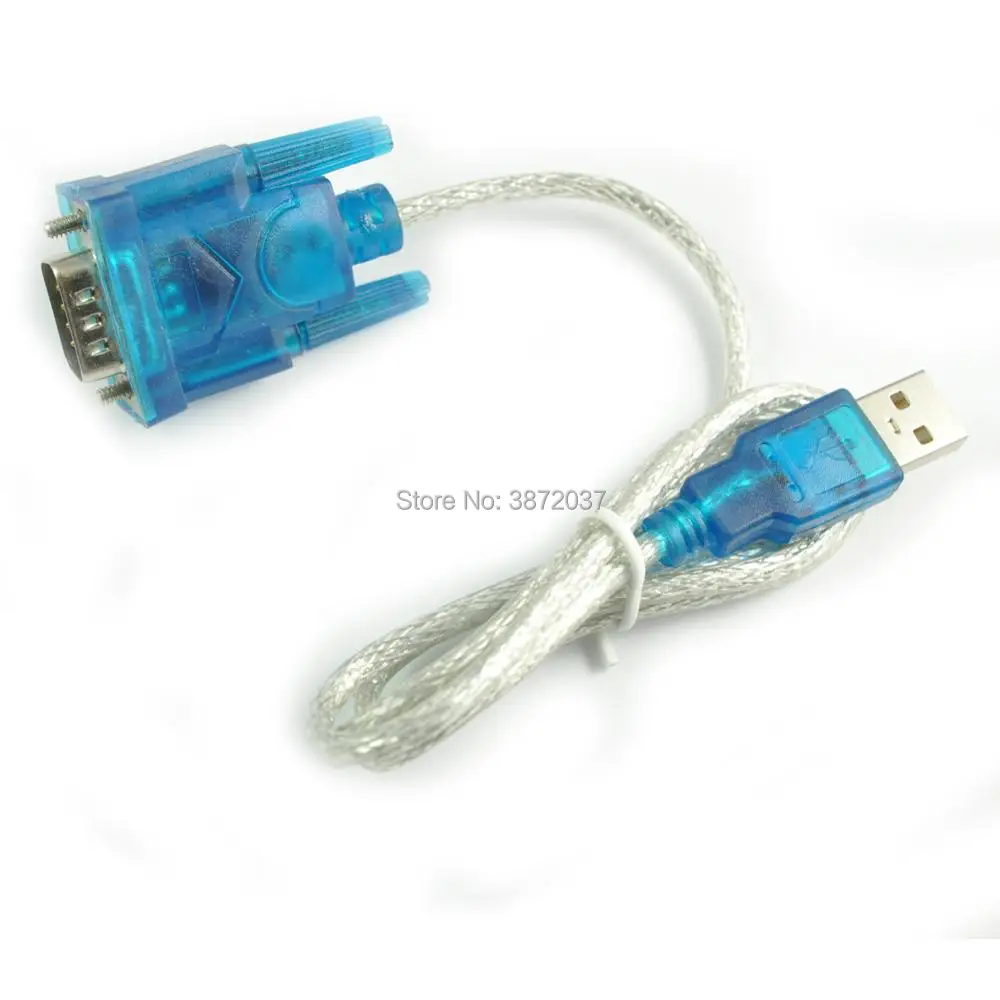 5 шт./лот USB 2 0 к RS 232 RS232 DB9 последовательное устройство конвертер адаптер кабель