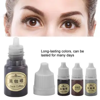 

5ml Natural Plant Tattoo Ink Body Paint Pigment Semi-Pernament Makeup Inks Beauty Tattoo Permanent Makeup Paints Accesories