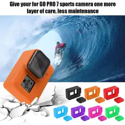 Камера протектор для PULUZ Hero7 Камера силиконовый чехол для Go Pro7/6/5 черный Камера чехол для GO PRO 7