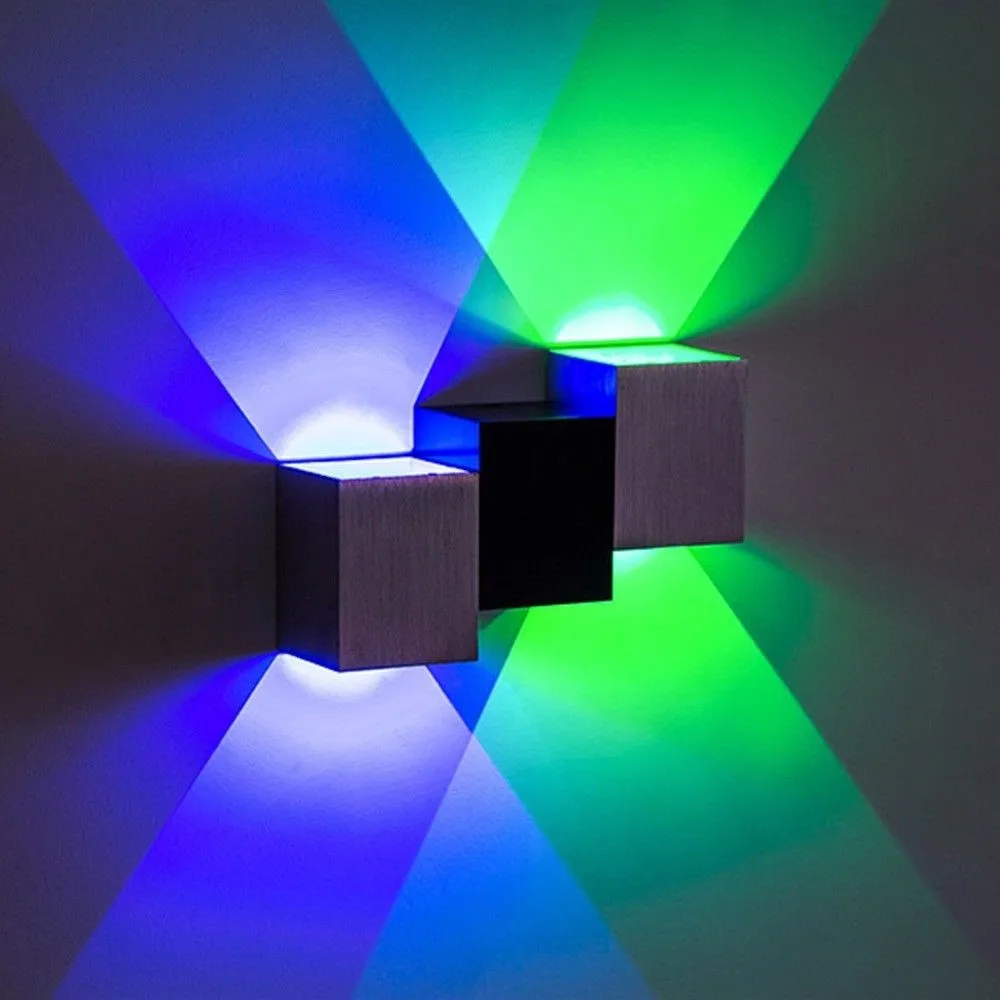

Indoor led wall light 6W up down aluminum wall sconce Living room Surface mounted for stair corridor Modern home decor wall lamp