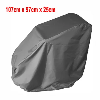 

Waterproof Wheelchair Storage Cover 107cm x 97cm x 25cm for Electric Manual Folding Wheelchair Black Gray Purple Chair Case