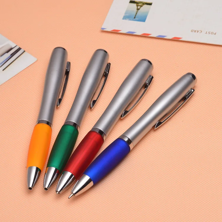 

Fast Shipping 1000pcs/lot DHL Supply Quality Lamp Pen LED Lamp Ball Point Pen Plastic Advertising Gift Pen