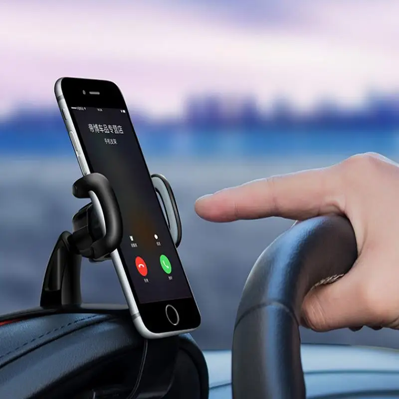 

Car Phone Holder Cellphone Mount Mobile Clip Stand Universal GPS Bracket 360 Degree Mobile Phone Stand Holder