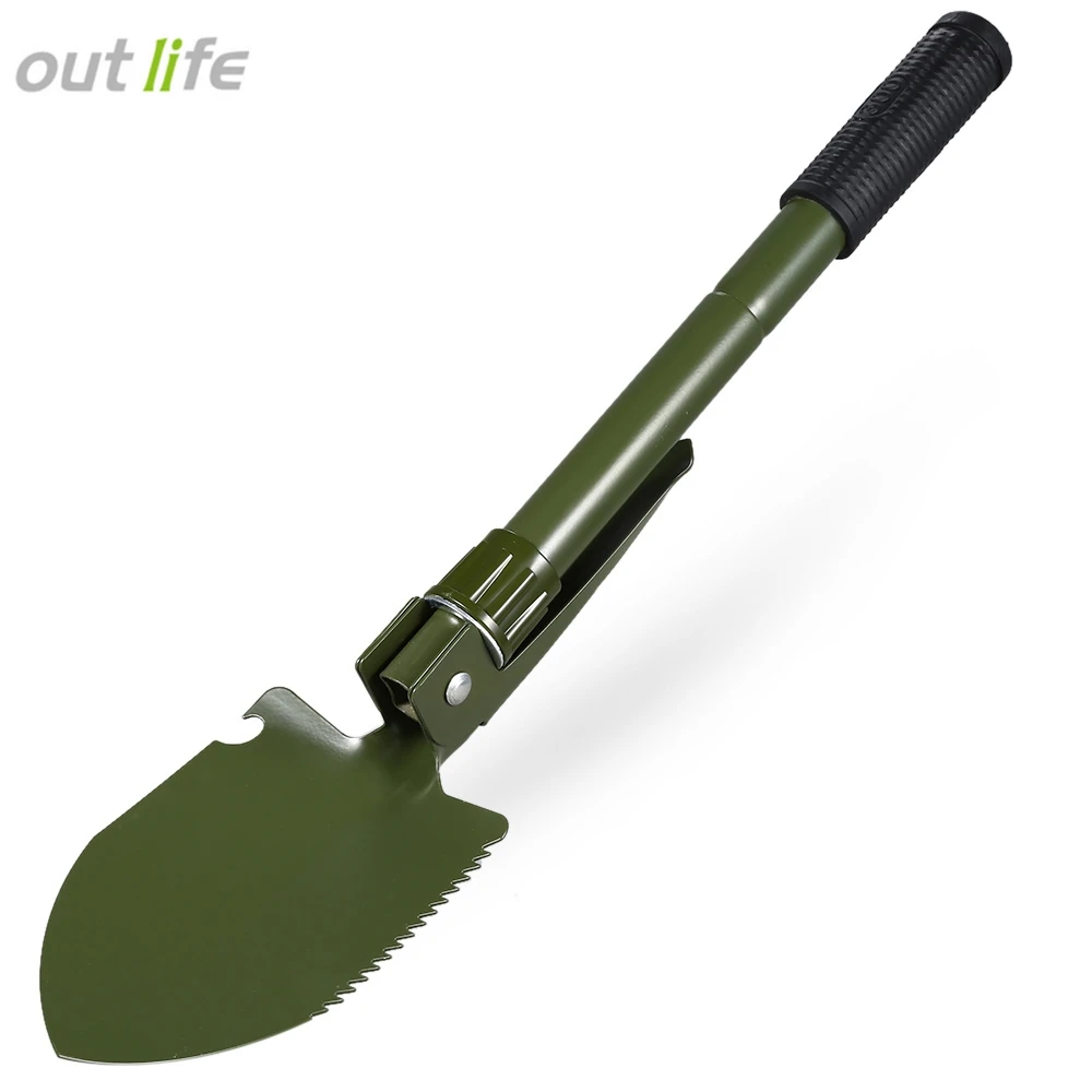 

Outlife Multifunctional Military Folding Sappers Shovel Survival Spade Emergency Garden Camping Outdoor Tool