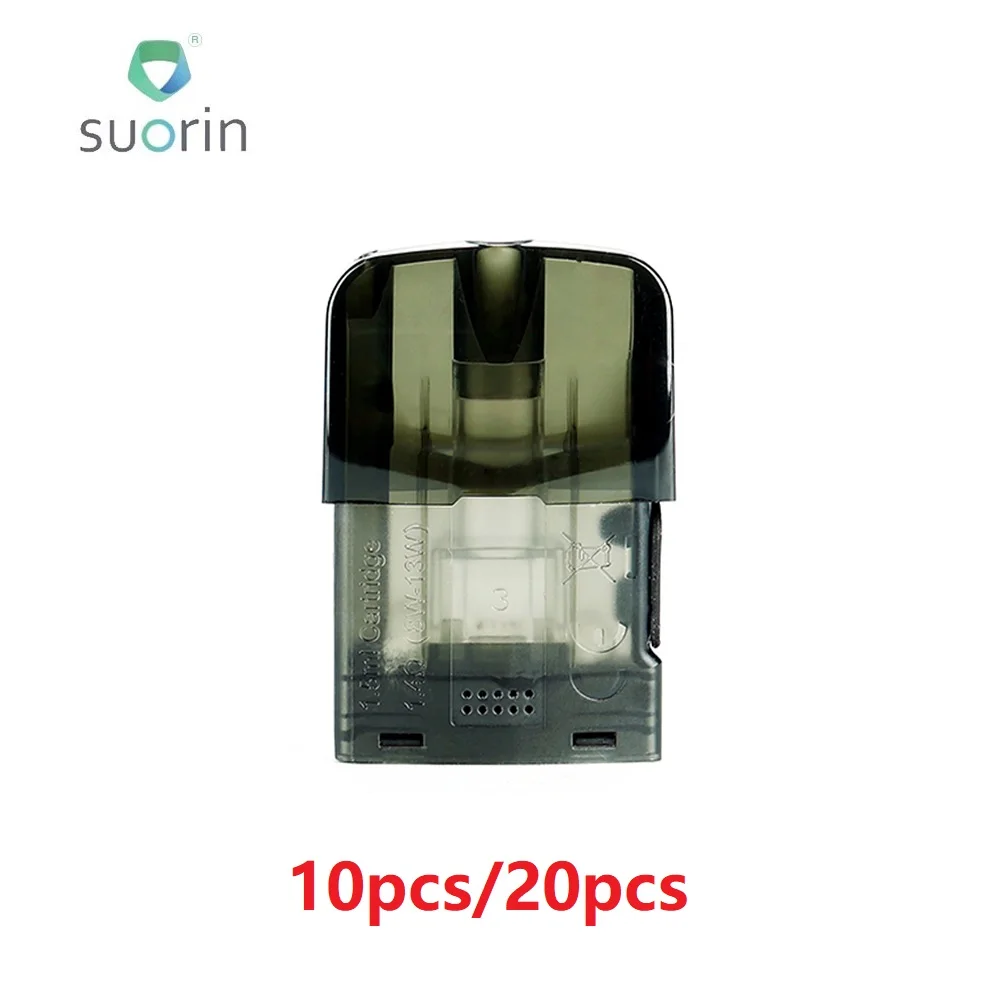 

10pcs 20pcs Wholesale Suorin Edge Pod Cartridge 1.5ml Capacity with 1.4ohm Coil for Suorin Edge Pod Kit E-cig Vape Accessories