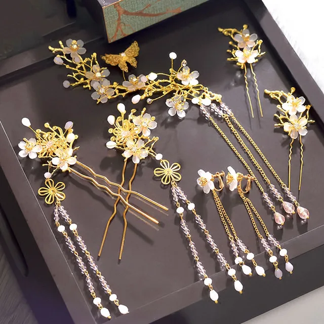 Ancient Traditional Chinese Hairpin Hair Pin Stick Bridal Hair