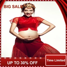 Maternity pregnancy photo shoot Maternity photo Shoot red dress Pregnant Photography Props Fancy Pregnancy Maternity pregnancy photo shoot Maternity photo Shoot red dress Pregnant Photography Props Fancy Pregnancy