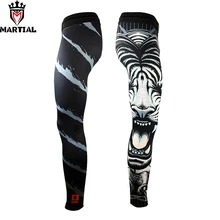 Боевые действия: дизайн с тигром; сублимационные Компрессионные Леггинсы; спортивные штаны для фитнеса; леггинсы для бега в тренажерном зале; длинные штаны; спортивные штаны