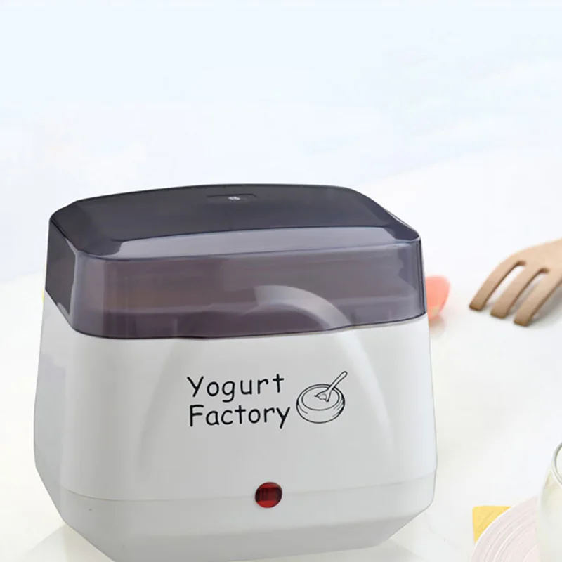 Машина для йогурта, электрическая машина для йогурта, бесплатный контейнер для хранения и крышка, идеально подходит для органического, подслащенного, ароматизированного, простого или СУГА