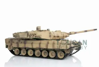 

2.4Ghz Henglong 1/16 Yellow 6.0 Generation Infrared Battle Plastic Ver Leopard2A6 RTR RC Tank Model 3889